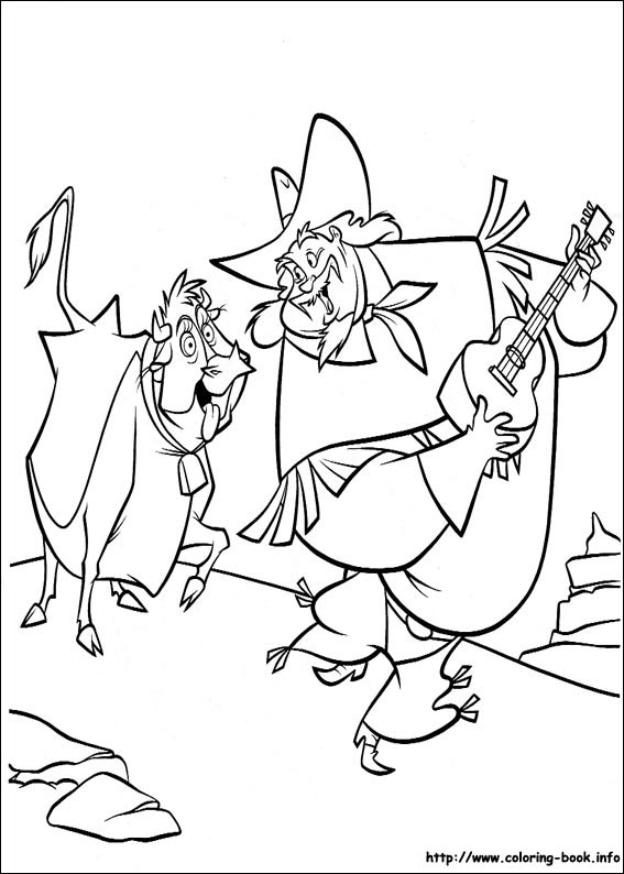Home on the Range coloring picture